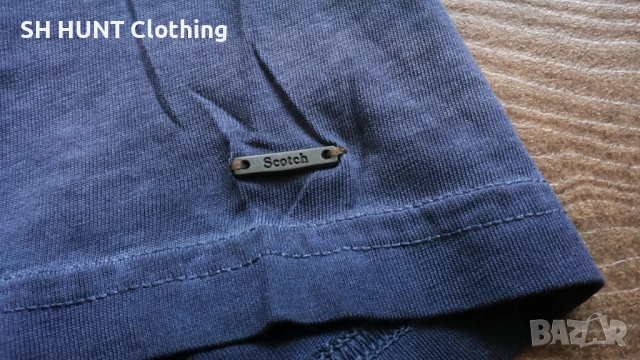 SCOTCH & SODA Mens T-Shirt размер L мъжка тениска 49-35, снимка 6 - Тениски - 53296194