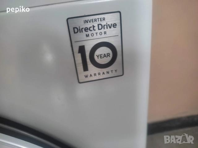 Продавам Употребявана пералня LG,10 години гаранция, снимка 2 - Перални - 52660539