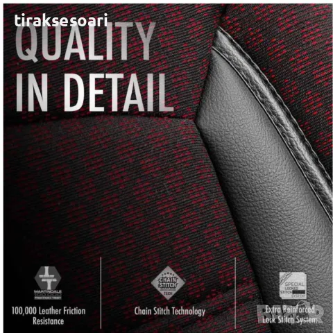 Тапицерия за седалки Otom Sport Plus PLS103 (чернобордо), снимка 6 - Аксесоари и консумативи - 48678912