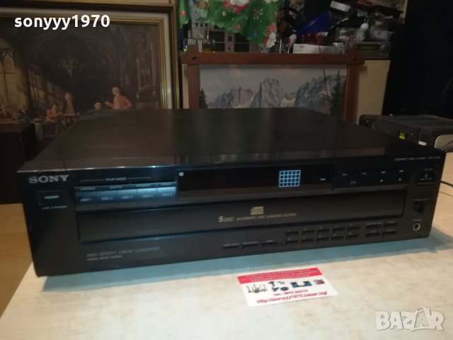 sony cdp-c425 cd player-made in japan 2901221934, снимка 1 - Декове - 35603645