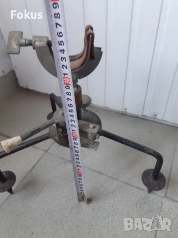 Стара соц. скоба за прострелване на оръжие пушка АК, снимка 7 - Антикварни и старинни предмети - 53333471