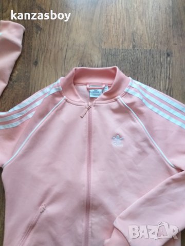 Adidas Originals Adicolor Three Stripe Track Jacket - страхотно дамско горнище Л, снимка 3 - Якета - 43947049