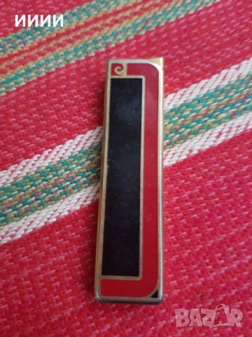 Позлатена запалка Piere Cardin