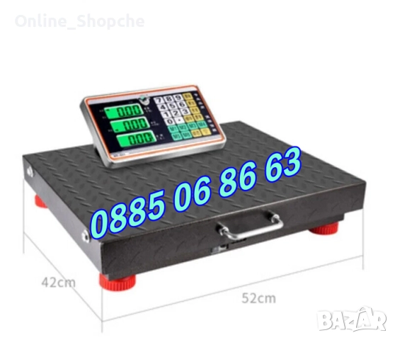 Безжичен кантар до 600 кг, безжична везна до 600 кг, снимка 3 - Везни - 51887067