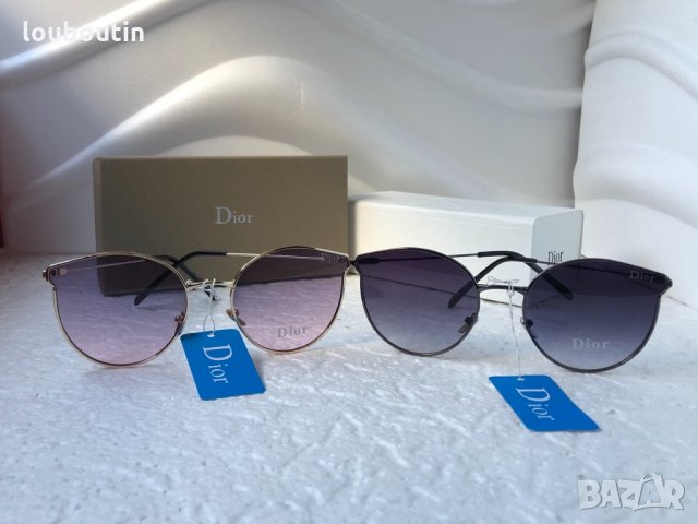 DIOR 2021 слънчеви очила тип котка UV 400 защита с лого, снимка 13 - Слънчеви и диоптрични очила - 33570206