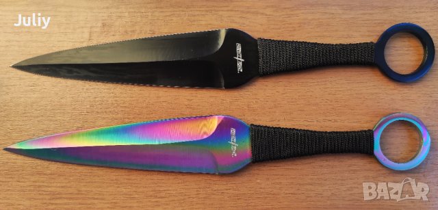Ножове за хвърляне /дължина 29,8 см и тегло 150 грама /, снимка 14 - Ножове - 37971196