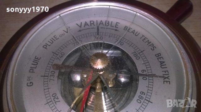ретро рул-барометър с забележки-внос холандия, снимка 7 - Колекции - 27742147