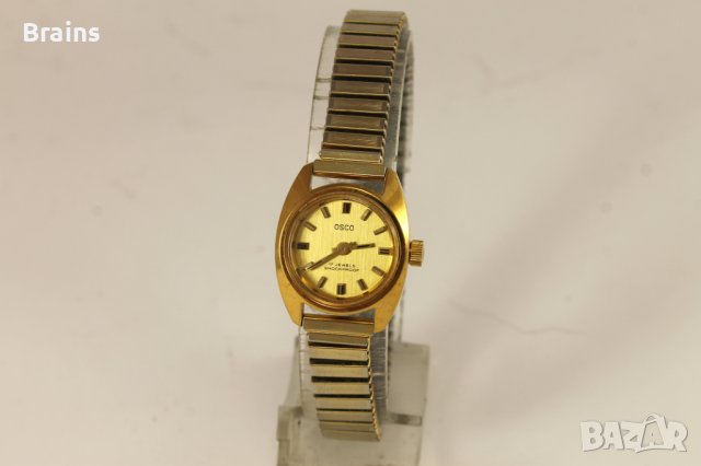 Позлатен Немски Дамски Часовник OSCO 1960's