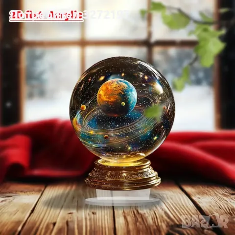 Акрилен Декор за Бюро за Спалня и Всекидневна,Бохемски Знак Галактика, снимка 2 - Други - 47970018