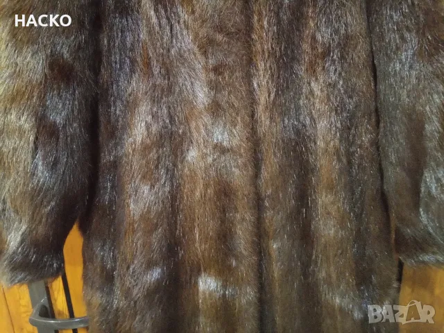Промо ЦЕНА Кожух от НУТРИ Размер 38 100% Истински, снимка 3 - Палта, манта - 49483657