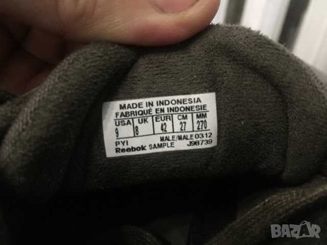 класически маратонки Reebok Dark Green, снимка 5 - Маратонки - 27636038