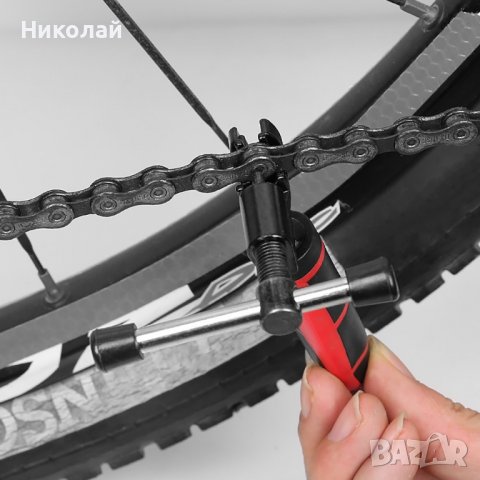 Инструмент за демонтиране , монтиране на верига , сваляне скъсяване на вериги за велосипед , колело , снимка 4 - Аксесоари за велосипеди - 38174632
