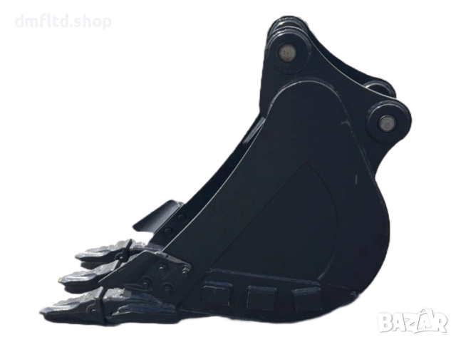 КОФА ЗА БАГЕР – 450 мм, ЗЪБИ + СТРАНИЧНИ РЕЖЕЩИ РЪБОВЕ - ТЕЖКА СЕРИЯ, снимка 6 - Индустриална техника - 52581204