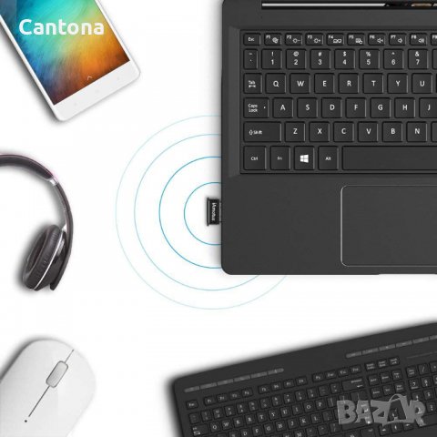 iAmotus® Bluetooth USB адаптер 4.0 + EDR USB донгъл, ниска консумация на енергия, снимка 3 - Други - 38459999