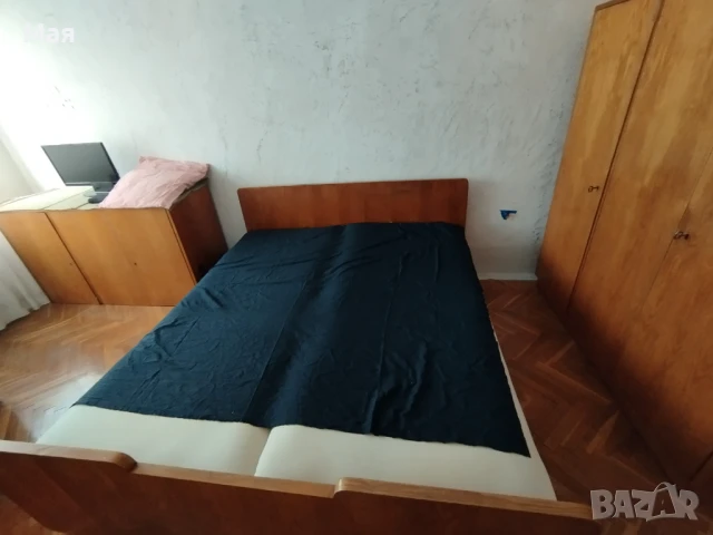 Гардероб с надстройка трикрил– масивно истинско едновремешно дърво, дебели плоскости, здравина,, снимка 14 - Гардероби - 51075654