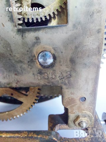 Старинен стенен часовник Friedrich Mauthe, начало на XX век, снимка 9 - Антикварни и старинни предмети - 40227592