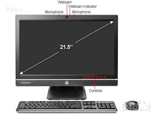 HP Compaq Pro6300 All-In-One PC Full HD Intel Core i5-3470s 8GB 500GB, снимка 9 - За дома - 44846720