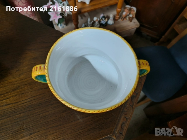 Уникален ръчно рисуван комплект керамика , снимка 6 - Декорация за дома - 51675275