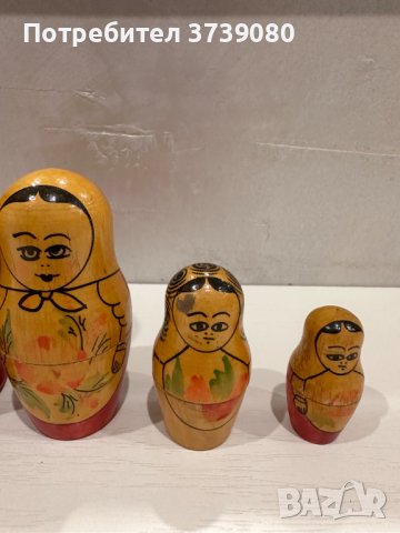  Матрьошки, снимка 4 - Антикварни и старинни предмети - 44076656
