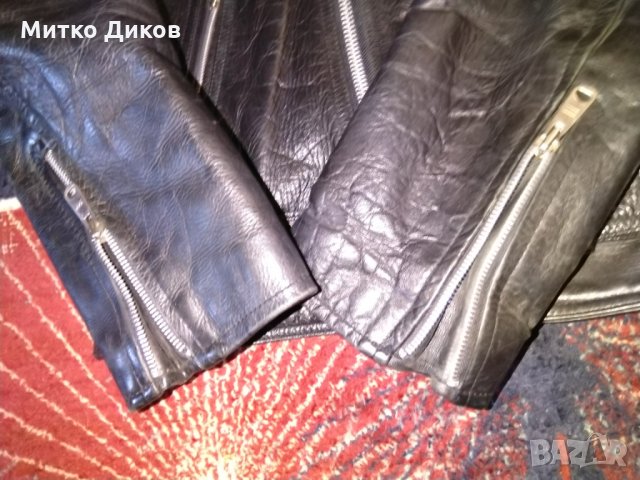 Рокерско яке Charlie London естествена кожа размер 42-М, снимка 3 - Спортни дрехи, екипи - 26972875