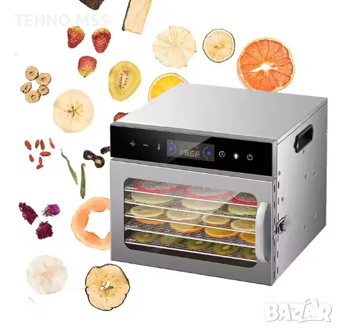ПРОМО Универсален дехидратор, Сушилня ИНОКС FD-6/8/10/12/16/20 тави