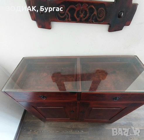 Островна Маса с 2 чекмеджета, снимка 6 - Стелажи и щандове - 31791154