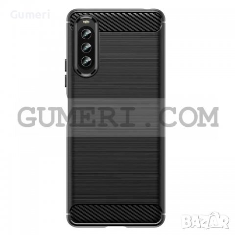 Sony Xperia 10 IV - Мек Гръб - Карбон, снимка 4 - Калъфи, кейсове - 39444909