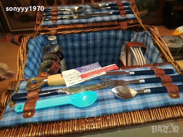 ЧАНТА ЗА ПИКНИК ВНОС ГЕРМАНИЯ 1104239843, снимка 13 - Антикварни и старинни предмети - 40330152