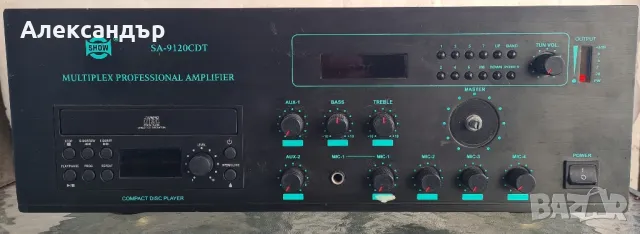 Усилвател SA-9120CDT за публичен Приемник AM/FM тунер cd aux