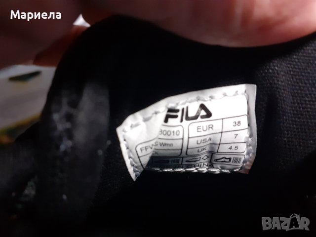 Дамски маратонки Fila Sandblast , Сникърси Sandblast C Wmn FFW0062.80010 Black, снимка 8 - Кецове - 39075575