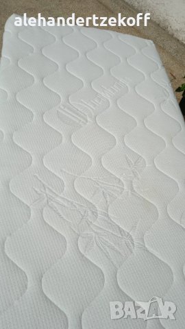Детски бебешки матрак BAMBOO 60/120/12 см с мемори възглавница, снимка 6 - Бебешки легла и матраци - 37063381