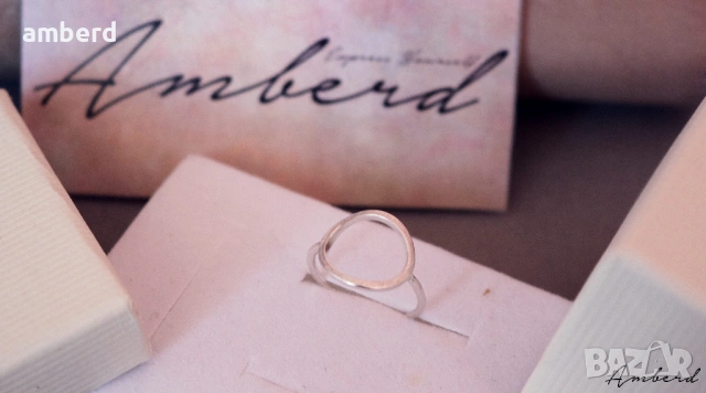 Уникален сребърен пръстен - модел R055, снимка 3 - Пръстени - 53556930