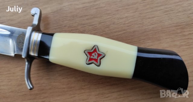 Нож с фиксирано острие Finka, снимка 9 - Ножове - 39458884