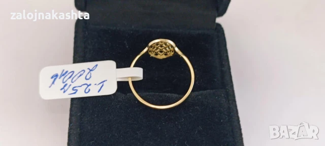 Нов Златен пръстен-1,25гр/14кр, снимка 5 - Пръстени - 50681714
