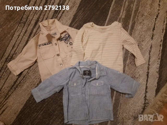 Бебешки дрехи 62/68 см, снимка 3 - Комплекти за бебе - 47907291