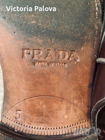 Култови обувки PRADA оригинал, снимка 3 - Спортно елегантни обувки - 38965630