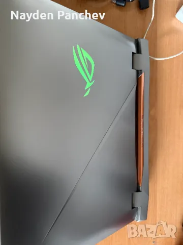 ASUS ROG g703g i7 8750H, 32gb RAM, RTX 2080, 2x512GB SSD, 1TB SSHD, снимка 6 - Лаптопи за дома - 50333529
