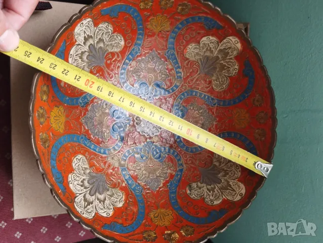 Ретро купа,фруктиера, снимка 4 - Антикварни и старинни предмети - 48811026