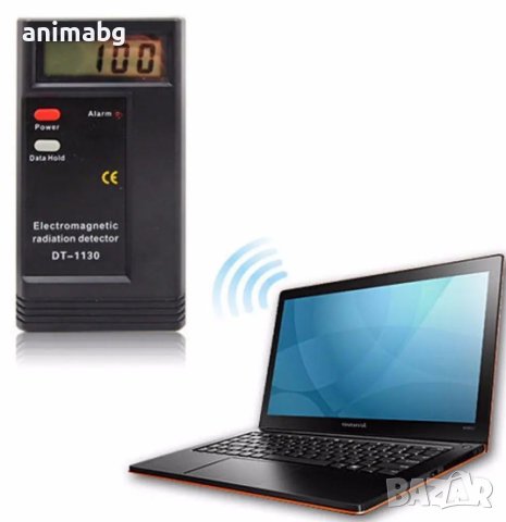 ANIMABG Уред за измерване на електромагнитна радиация от 50Hz до 2GHz излъчвана от техниката компютр, снимка 3 - Друга електроника - 44066436