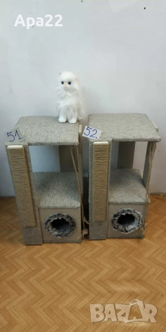НОВИ КОТЕШКИ КАТЕРУШКИ С КЪЩИЧКА – 80 см ОБЛЕН , снимка 3 - За котки - 52552891