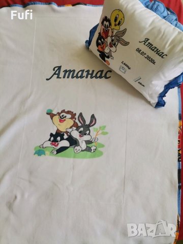 Детски спални комплекти,възглавнички, одеала,лигавник, снимка 2 - Спални чували за бебета и деца - 32616580
