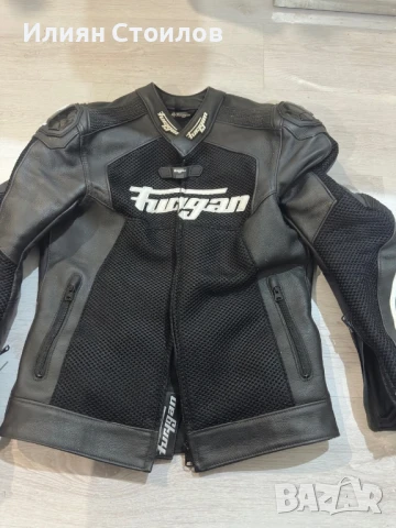 Кожено яке FURYGAN размер С//М като ново, снимка 5 - Якета - 51328532