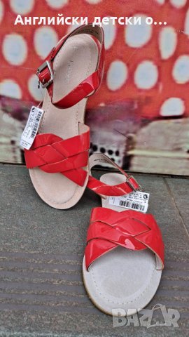 Английски детски сандали естествена кожа-NEXT , снимка 1 - Детски сандали и чехли - 40659603
