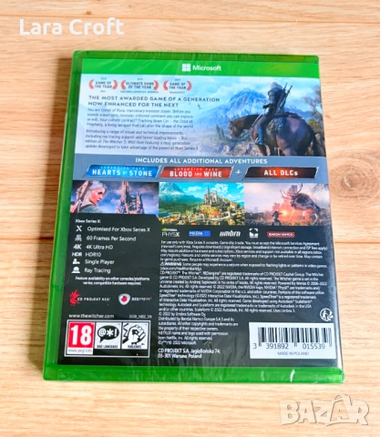 The Witcher 3: Wild Hunt - Complete Edition Xbox Series X, снимка 2 - Игри за Xbox - 53579952