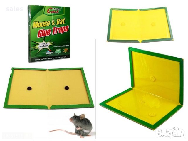 Капан с незасъхващо лепило за мишки и плъхове GREEN TRAP, снимка 4 - Други - 32694265