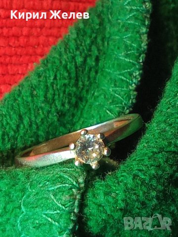 ФИН СРЕБЪРЕН СКЪПОЦЕНЕН ПРЪСТЕН Тип ГОДЕЖЕН СРЕБРО 925 с ЮВЕЛИРНО ФАСЕТИРАН ЦИРКОНИЙ 40008, снимка 2 - Пръстени - 42787817