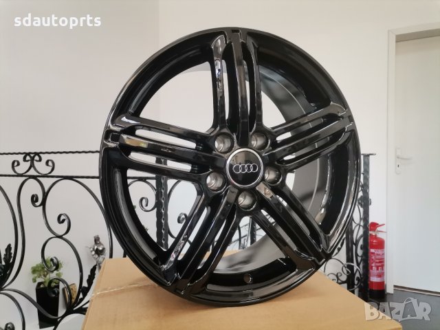 17" Джанти Ауди 5X112 Audi A4 B5 B6 B7 B8 B9 A6 C5 C6 C7 Q5 A8 D3, снимка 2 - Гуми и джанти - 33478732