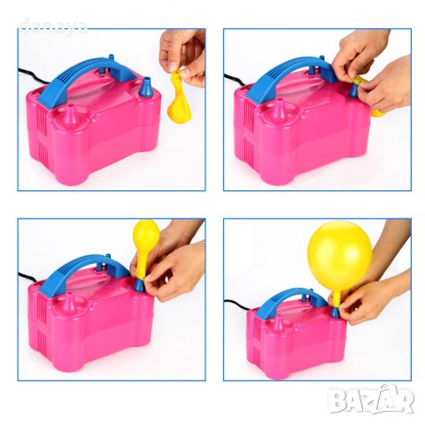 1030 Електрическа помпа за балони компресор за балони, снимка 4 - Друга електроника - 30243315