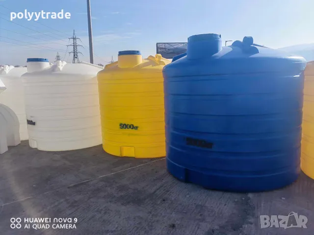 5м*3/Резервоари/Цистерни/ Бидони/ за Вода, Химикали и Горива: Вертикални, снимка 2 - Други стоки за животни - 47831372