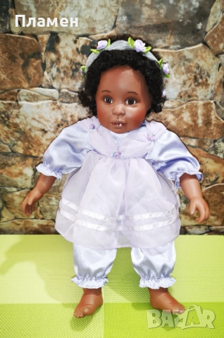 Колекционерска порцеланова кукла на Ashton Drake, снимка 3 - Колекции - 52860621